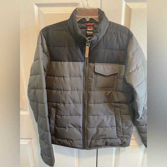 Gerry Full Zip Coat Men’s Medium M Black and Gray Puffer - Picture 2 of 10